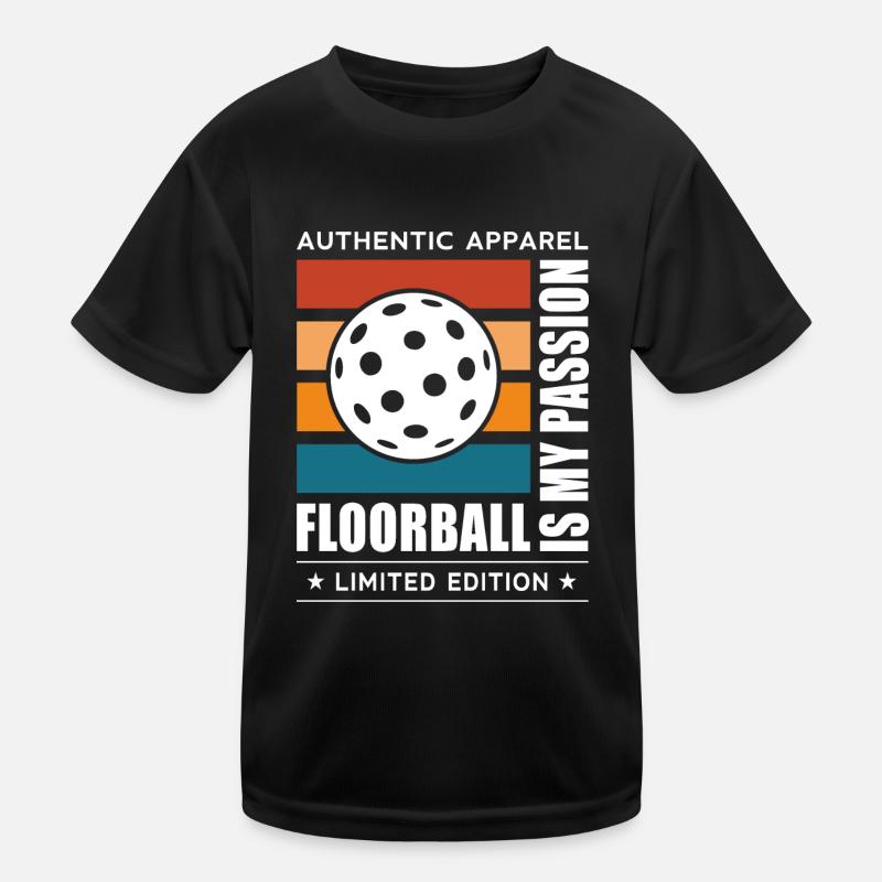 Floorball Kinder Funktions-T-Shirt