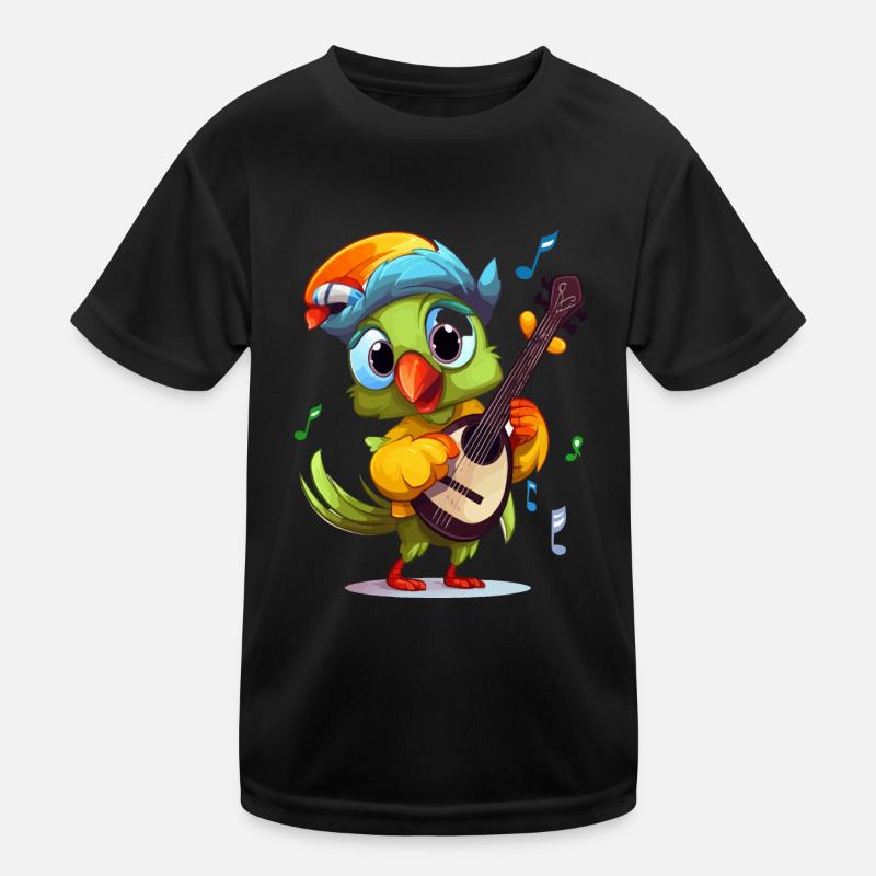 Bec de plume musical T-shirt sport Enfant