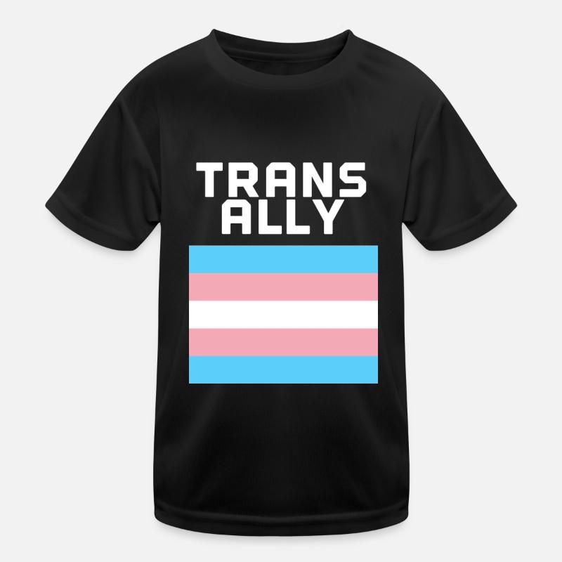 Trans ally Kinder Funktions-T-Shirt