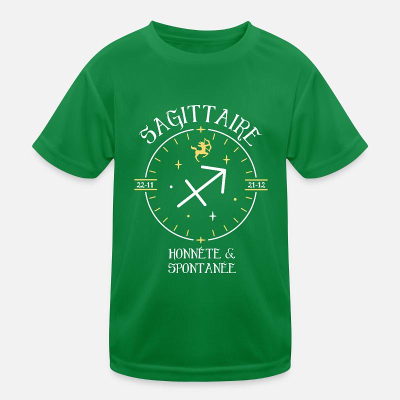 Du signe du Sagittaire - Honnête et spontanée T-shirt sport Enfant