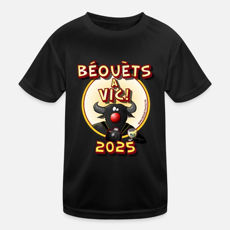beouets front 2025 T-shirt sport Enfant