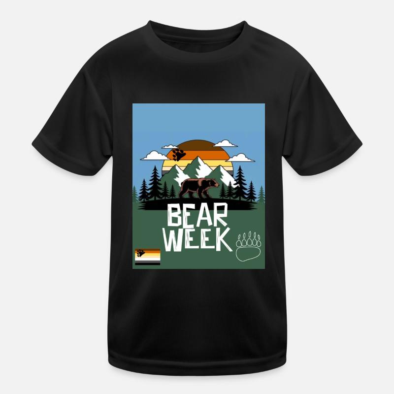 bear Week Kids Functional T-Shirt