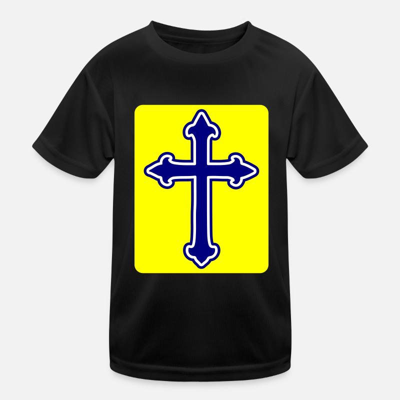 Symbole de la croix T-shirt sport Enfant
