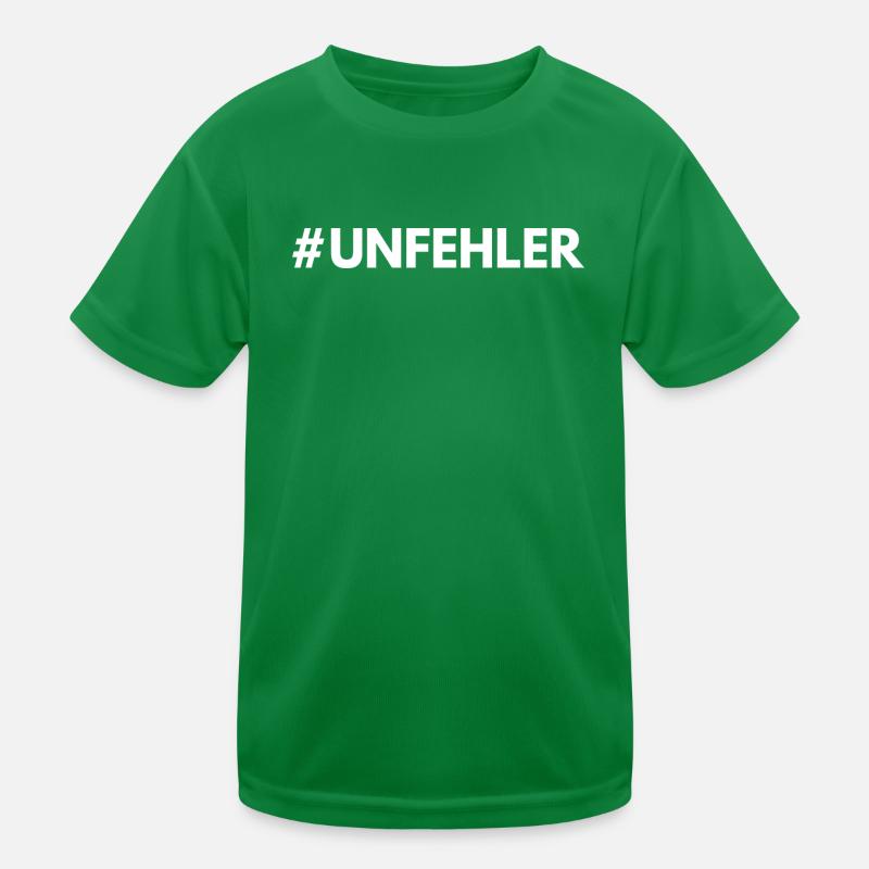 #unfehler Kinder Funktions-T-Shirt