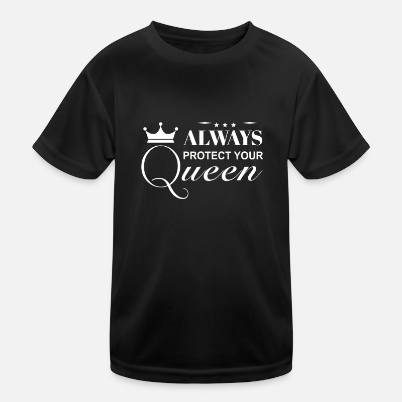 Always protect your queen Kids Functional T-Shirt