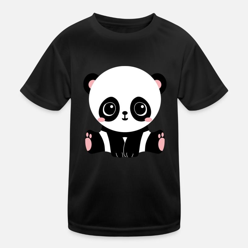 panda Kids Functional T-Shirt