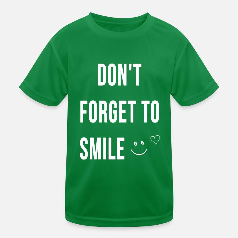 Ne pas oublier de sourire T-shirt sport Enfant