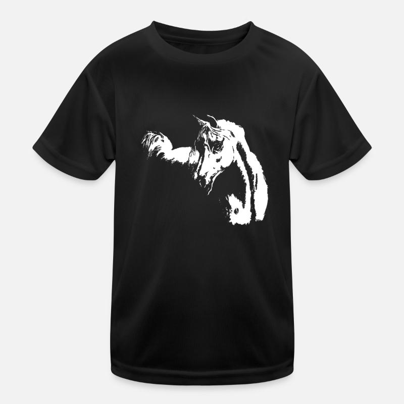 arabisches Pferd Kinder Funktions-T-Shirt