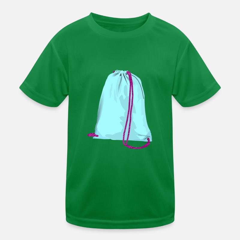 backpack suitcase backpack bag briefcase127 Kids Functional T-Shirt