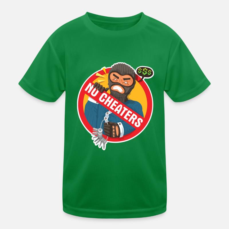 Cheating will not be tolerated Kids Functional T-Shirt