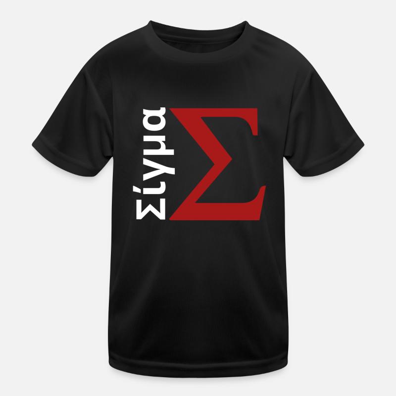 Sigma - Kids Functional T-Shirt - black