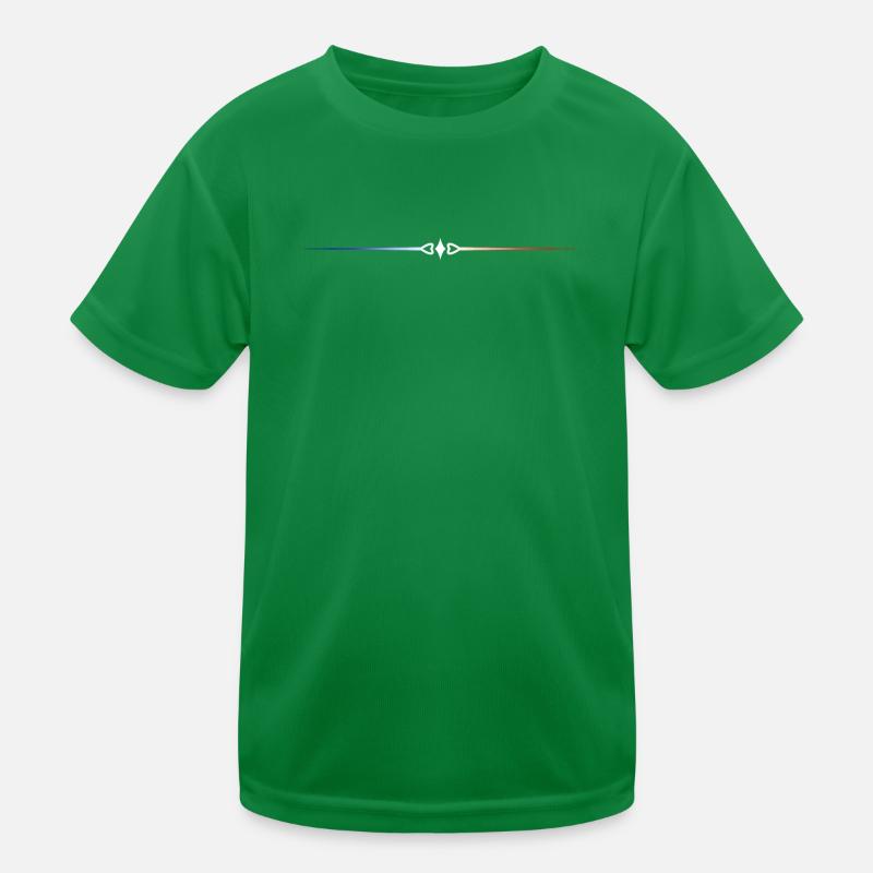 drapeau français T-shirt sport Enfant