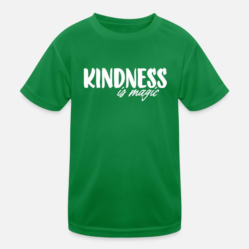 Kindness is magic Kinder Funktions-T-Shirt