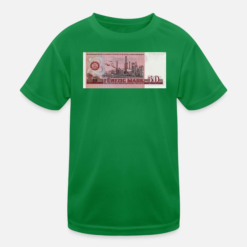 50 Marks of the GDR Kids Functional T-Shirt