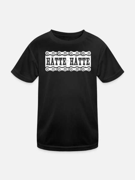 Bicycle chain - Kids Functional T-Shirt - black - Front