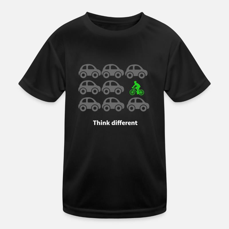 Fahrradfahren Kinder Funktions-T-Shirt