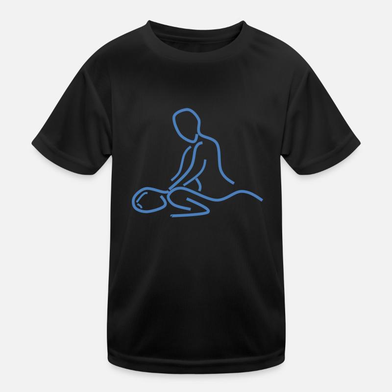 first aid massage erste hilfe therapy therapie1 Kinder Funktions-T-Shirt