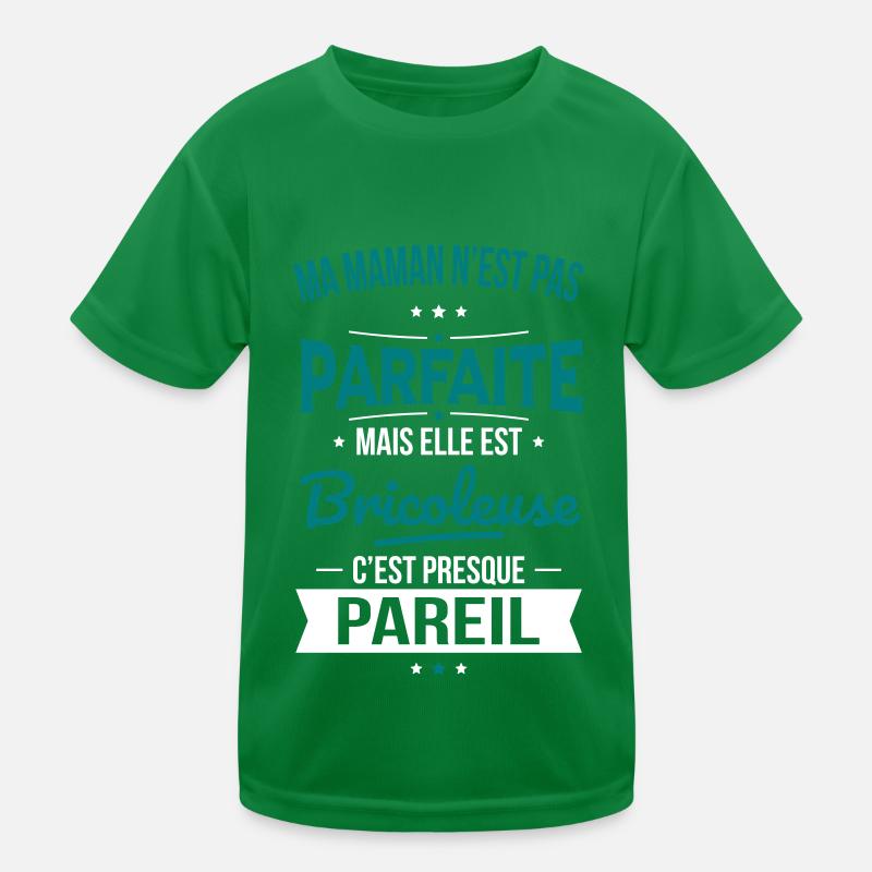 Ma maman n'est pas parfaite - Bricoleuse T-shirt sport Enfant