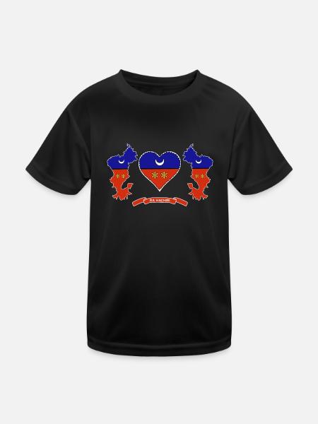MAYOTTE - Kids Functional T-Shirt - black - Front