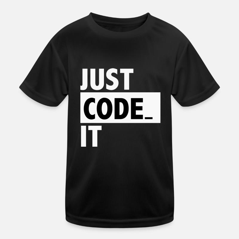 just code it Kids Functional T-Shirt