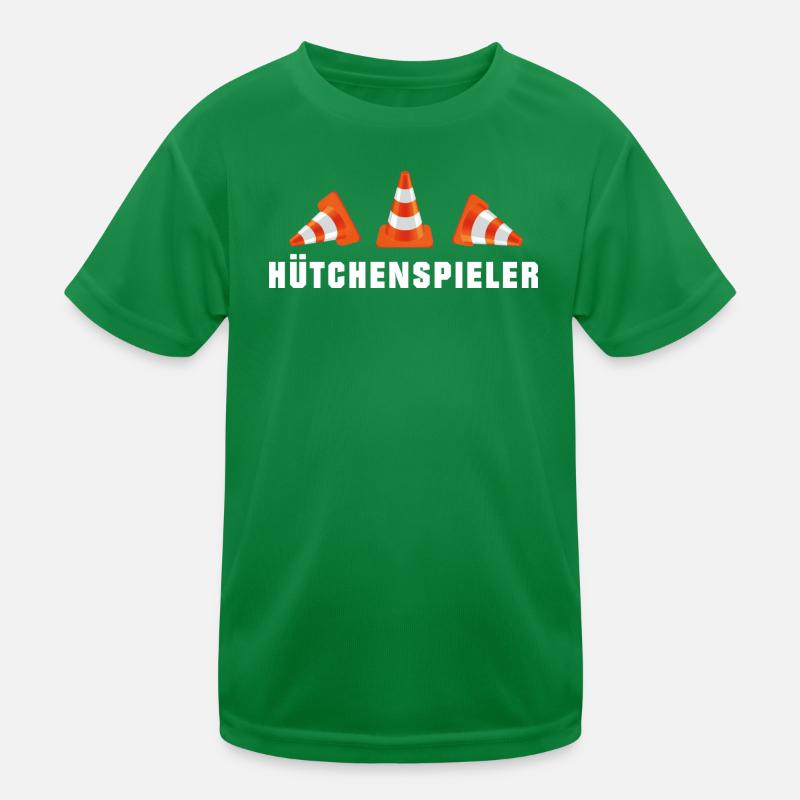 Hütchenspieler - Straßenbau (1) Kinder Funktions-T-Shirt