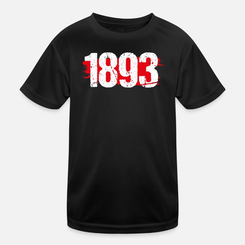Stuttgart 1893 - Kinder Funktions-T-Shirt - Schwarz