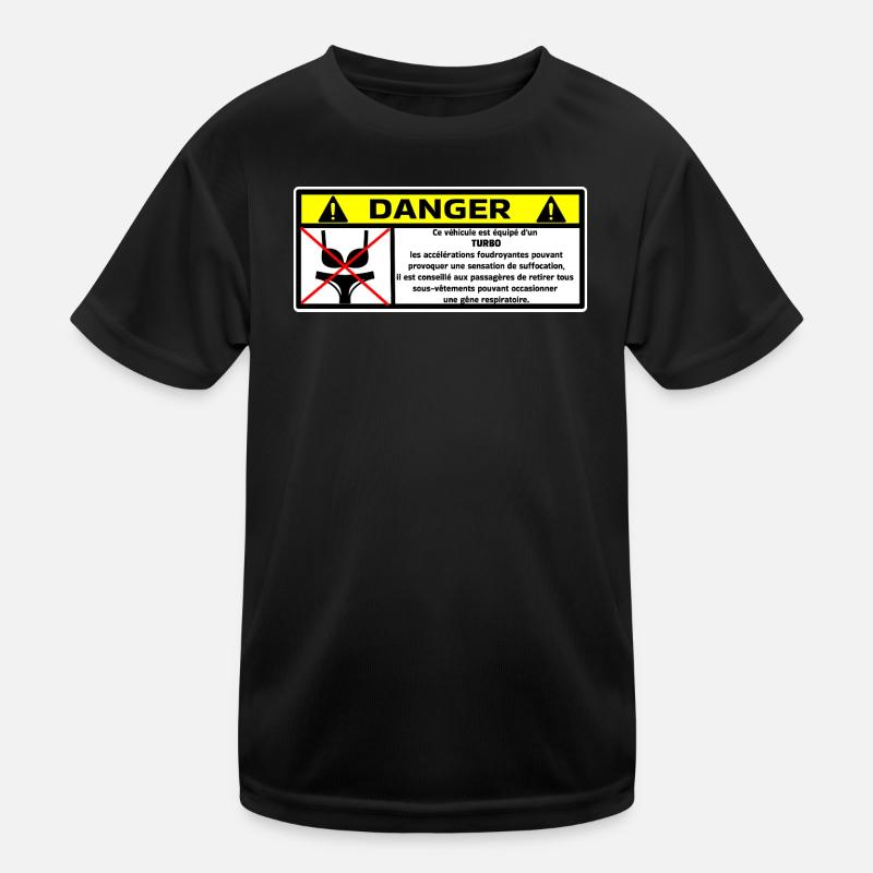 Aufkleber Kinder Funktions-T-Shirt