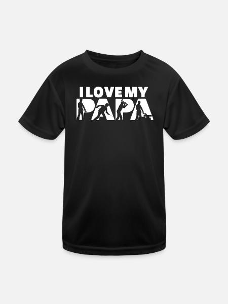 Stahlbauer Eisenarbeiter Metallkonstruktion - Kinder Funktions-T-Shirt - Schwarz - Vorne