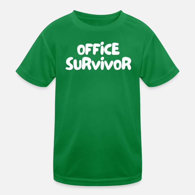 Office Survivor Kids Functional T-Shirt