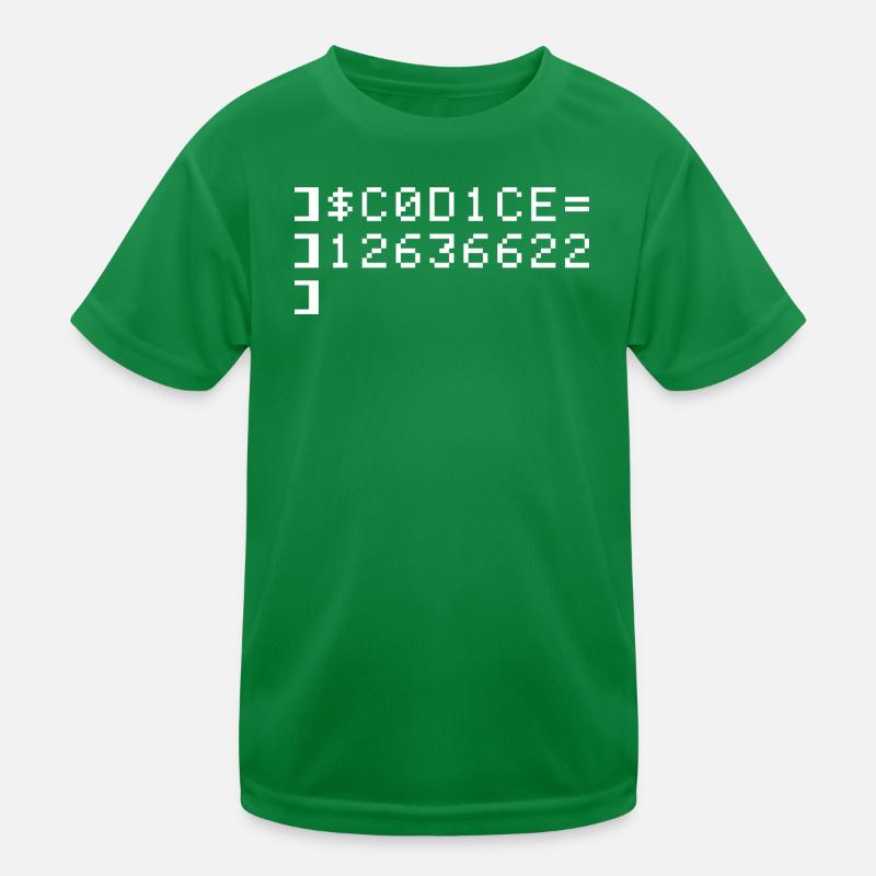 C0D1CE Codice 8-Bit Esadecimal Code Nerd Pix Kids Functional T-Shirt
