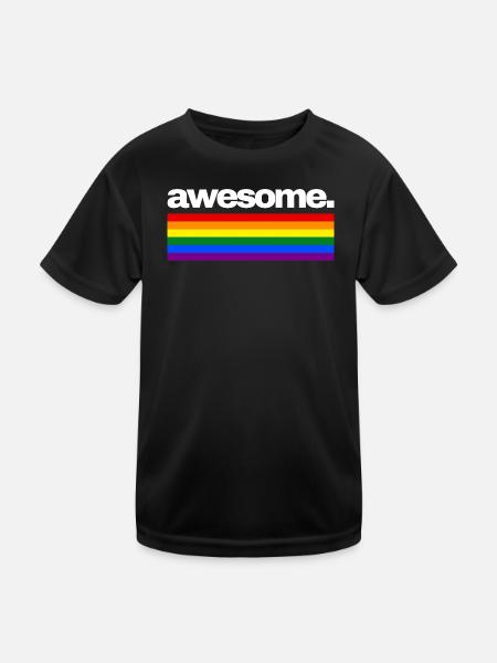 Prima - Kinder Funktions-T-Shirt - Schwarz - Vorne