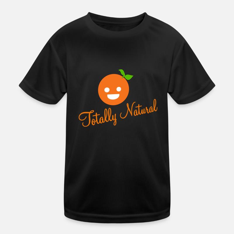 Totally natural orange Kids Functional T-Shirt