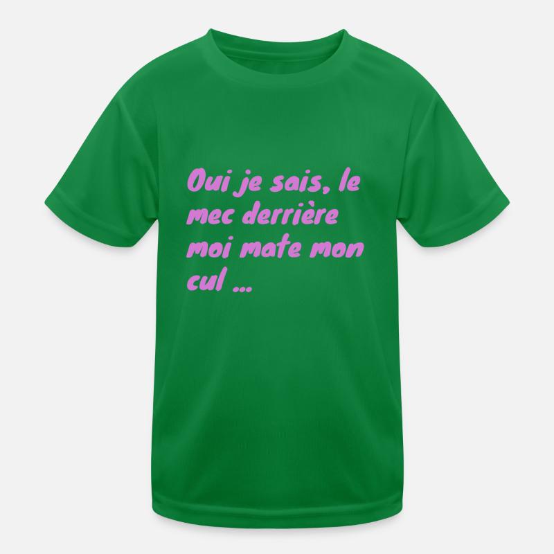 Blague T-shirt sport Enfant