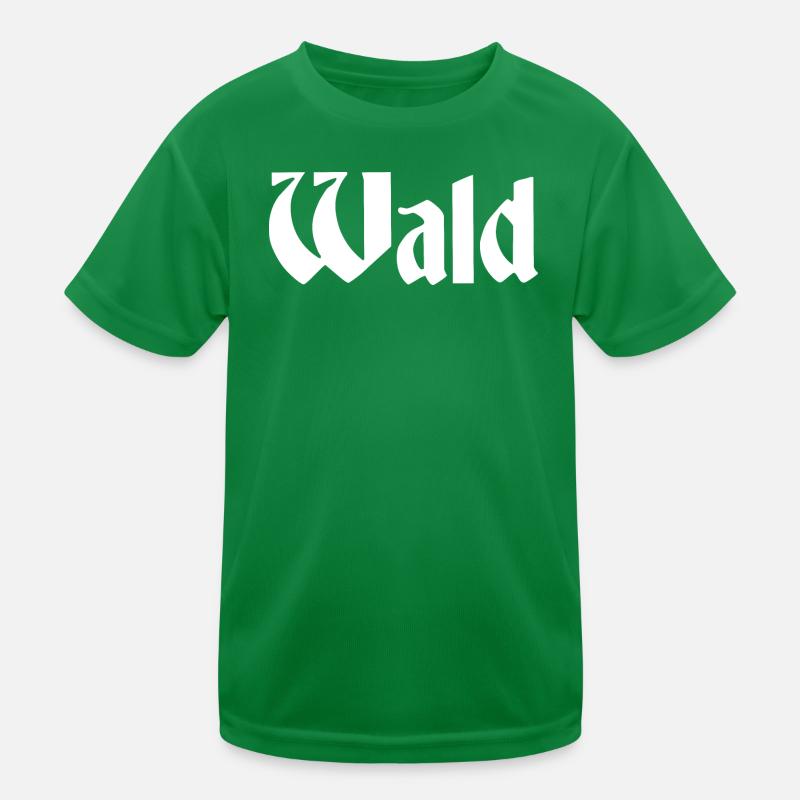 Wald Kinder Funktions-T-Shirt