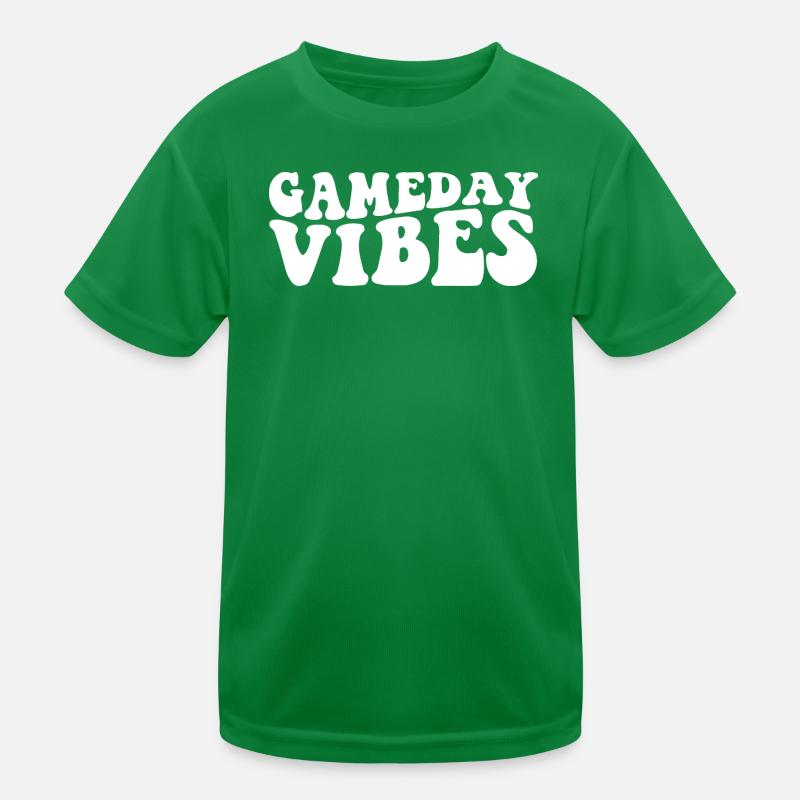 Style enthousiaste de l’ambiance du jour de match T-shirt sport Enfant