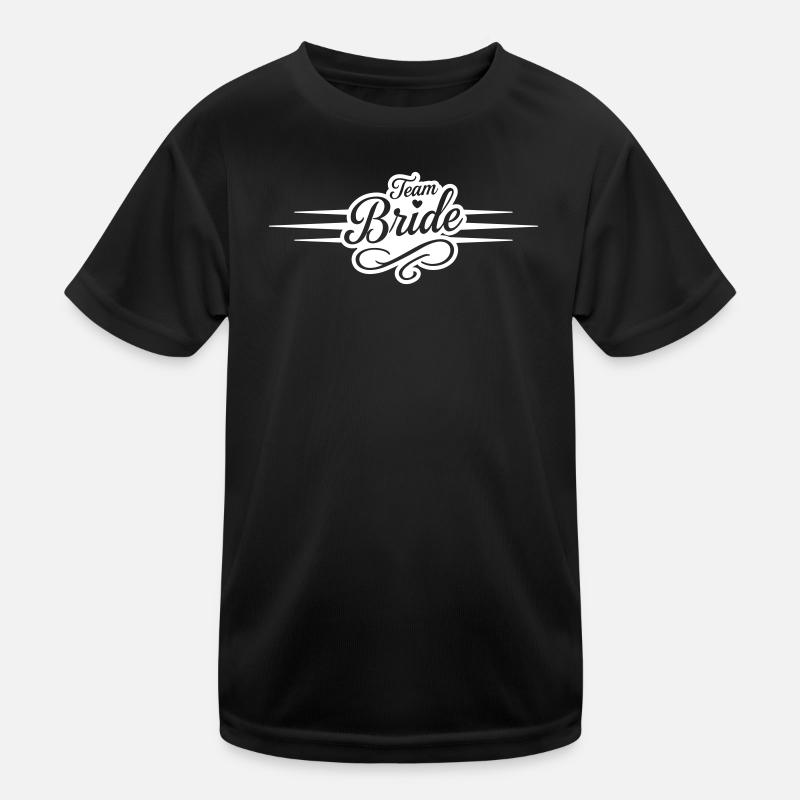 Team Bride Kids Functional T-Shirt