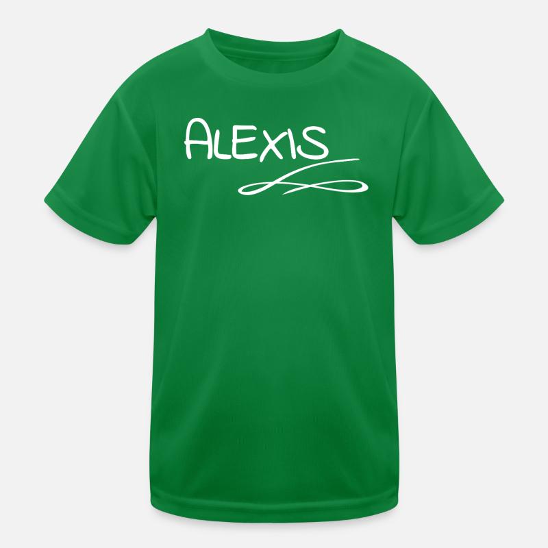 Alexis als Vorname Kinder Funktions-T-Shirt