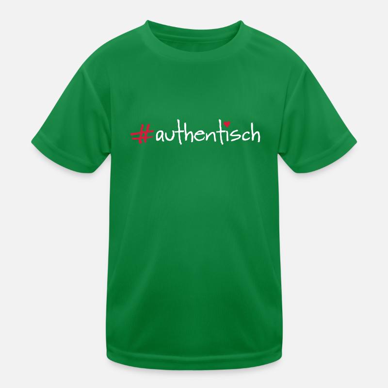 authentisch Kinder Funktions-T-Shirt