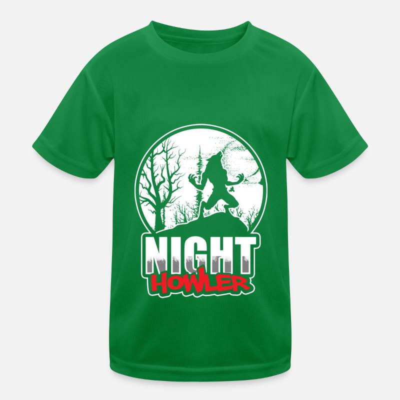 Wolf Halloween Märchen Kinder Funktions-T-Shirt