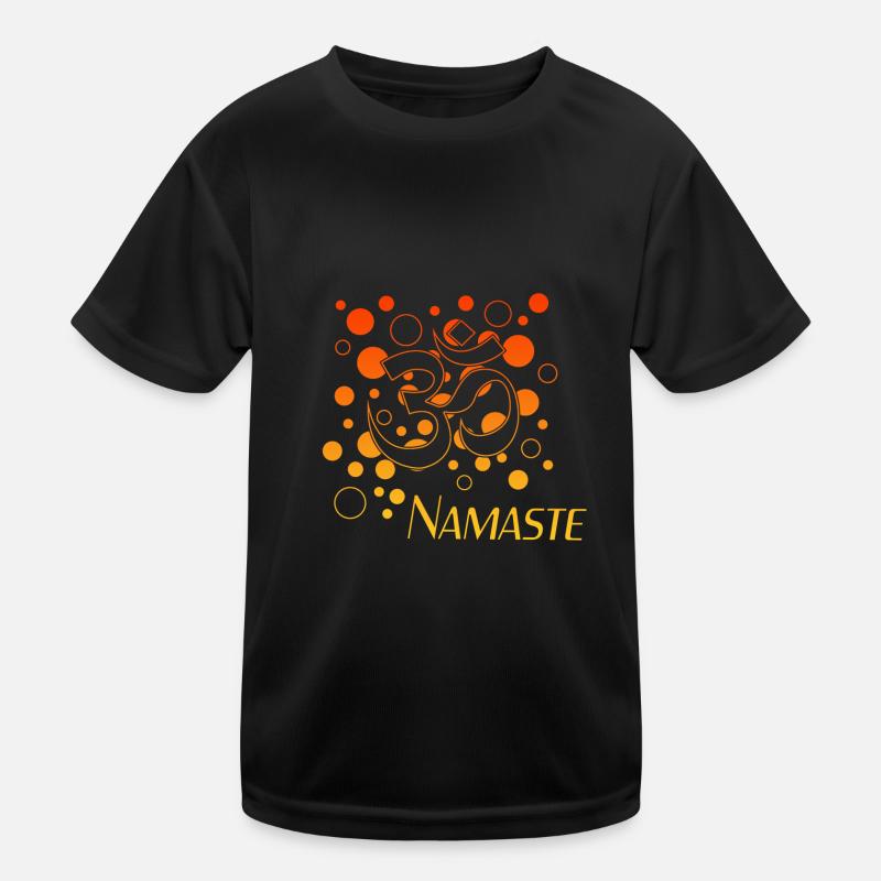 Namaste Kinder Funktions-T-Shirt