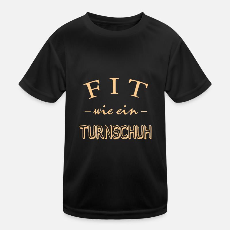 Fit wie ein Turnschuh Kinder Funktions-T-Shirt