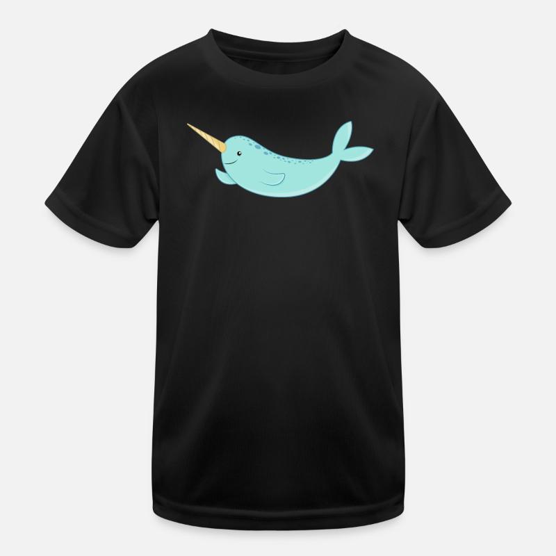 Narwal Kinder Funktions-T-Shirt