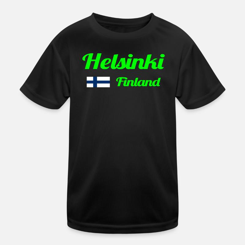 Helsinki, Finlande - Imprimés élégants T-shirt sport Enfant