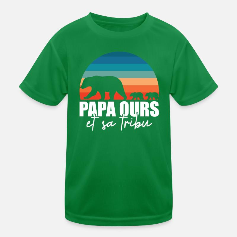 Papa ours - Petits ours T-shirt sport Enfant