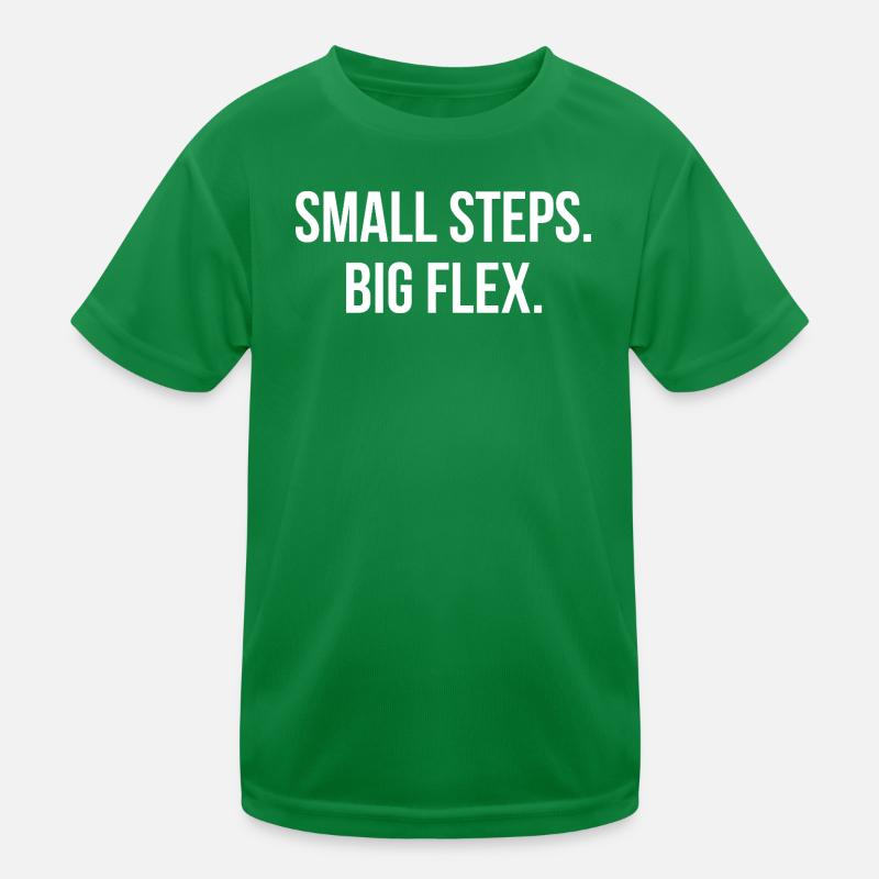PETITS PAS. GRANDE FLEXIBILITÉ. | Greyline Officiel T-shirt sport Enfant