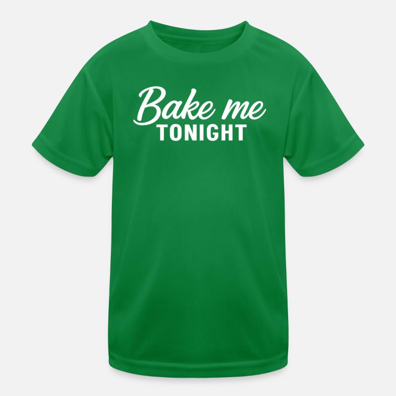 Bake Me Tonight Kids Functional T-Shirt
