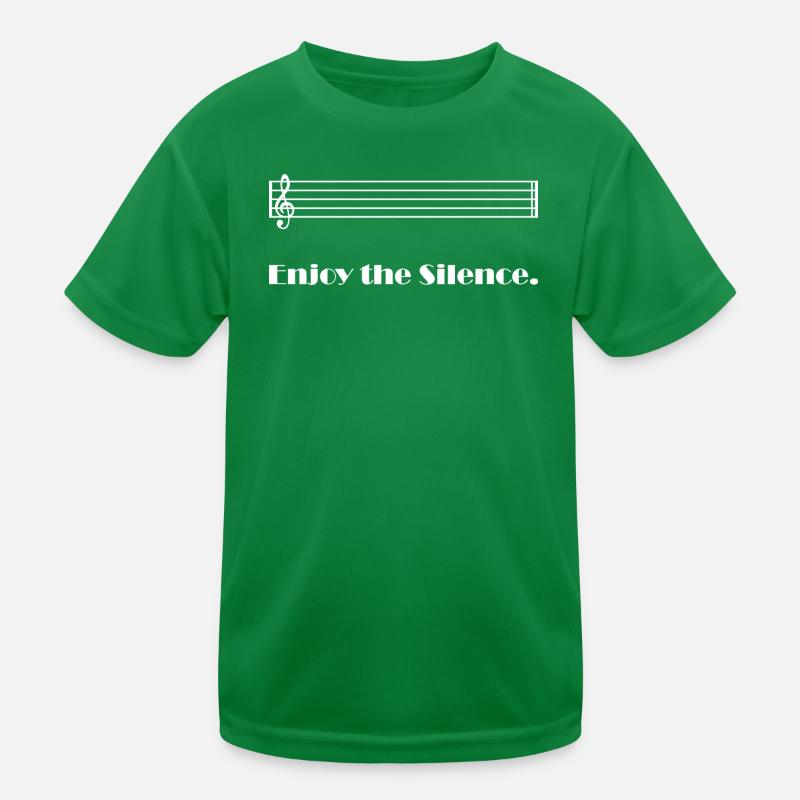 Profitez du silence T-shirt sport Enfant