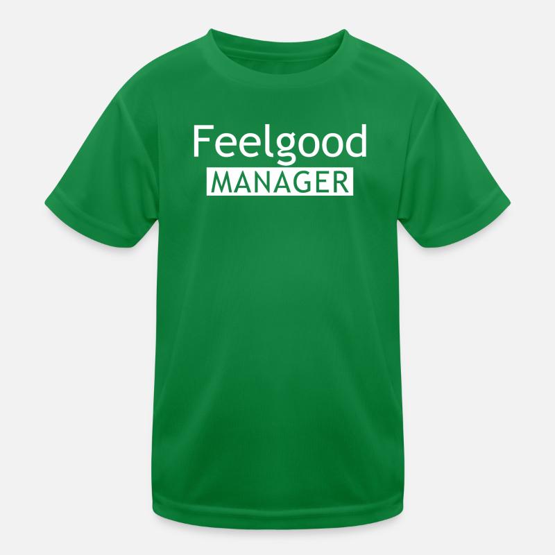 Feelgood Manager Tshirt Kinder Funktions-T-Shirt