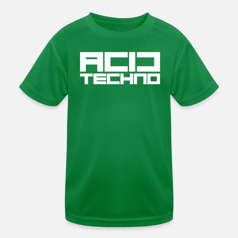 Acid-Techno Kinder Funktions-T-Shirt