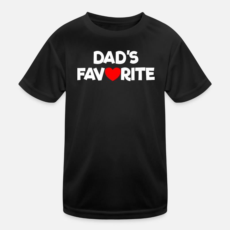 Lieblingskind Papas Liebling Ich bin Papas Lieblin Kinder Funktions-T-Shirt